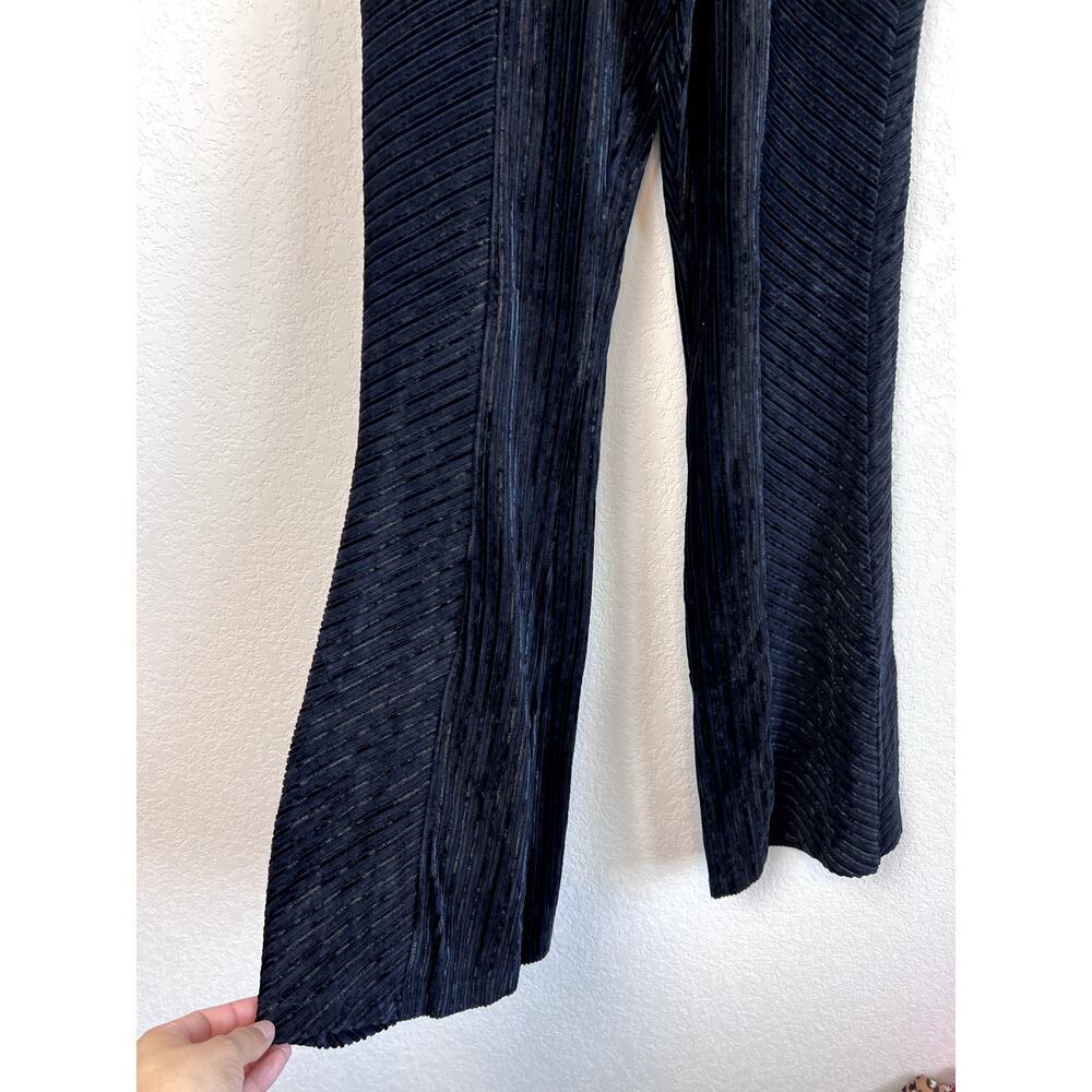 Chic Free People Penny Velvet Flare Pull-On Pants L - Picture 2 of 12